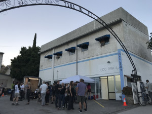 Parked outside Odd Ark LA