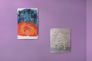 Lucy Cleek and Corinne Teed artworks