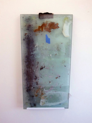 take care, exhibition install shot